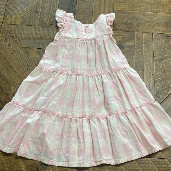 Old Navy Pink Plaid Dress 3T - Picture 3 of 5